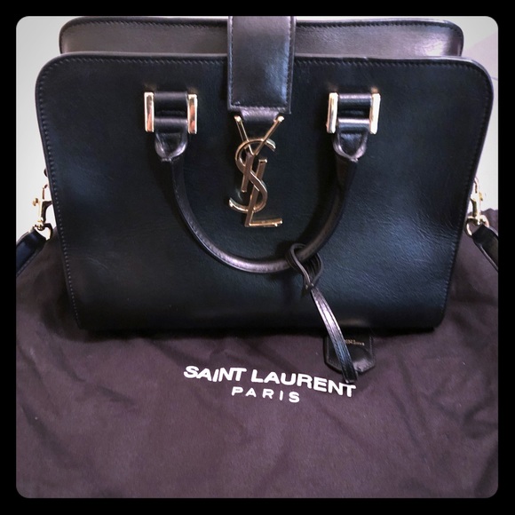 Yves Saint Laurent Baby Cabas bag- Black - Picture 1 of 5